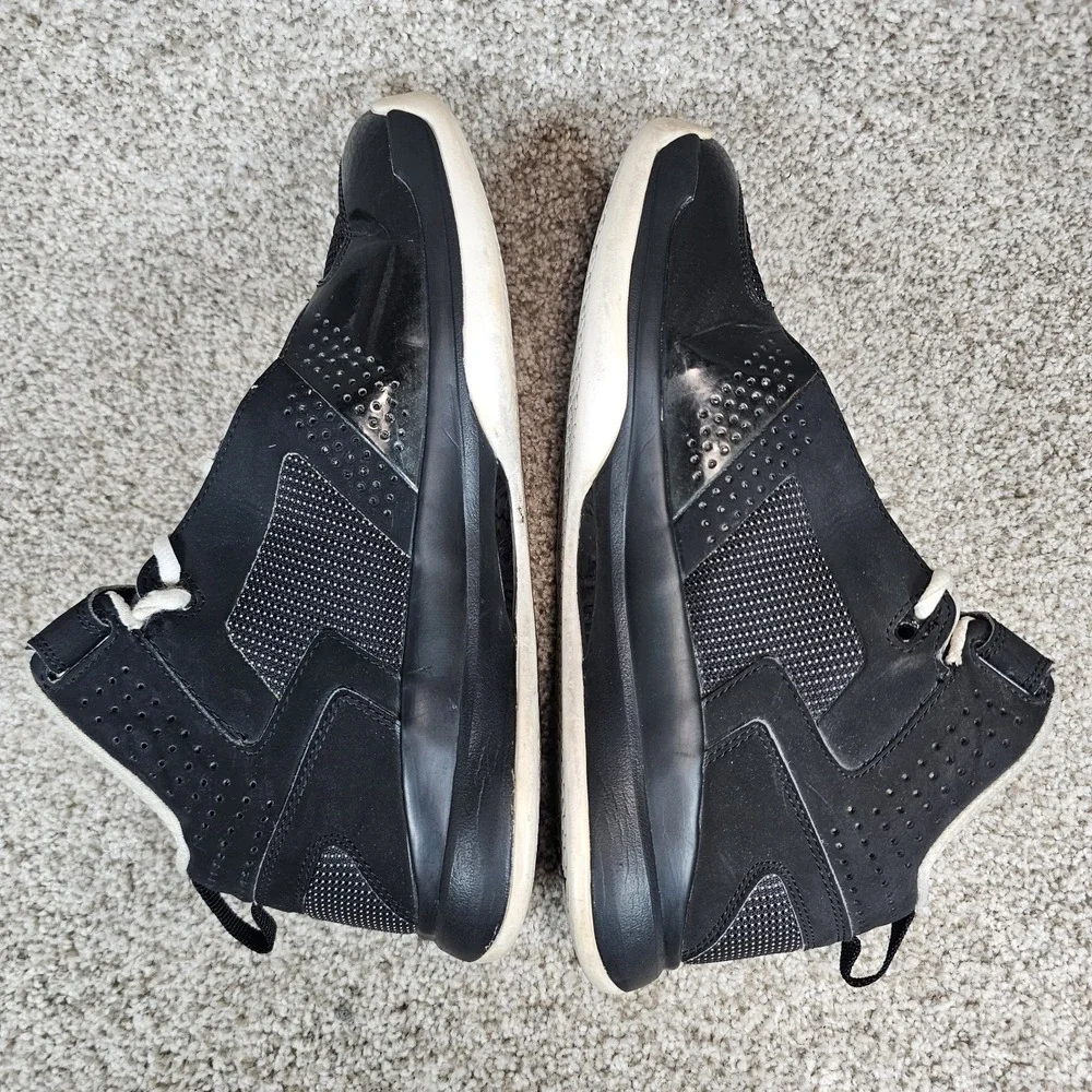 Nike Jordan Flight SC-1 Jumpman Black White Shoes Mens Size 9.5 454043-010